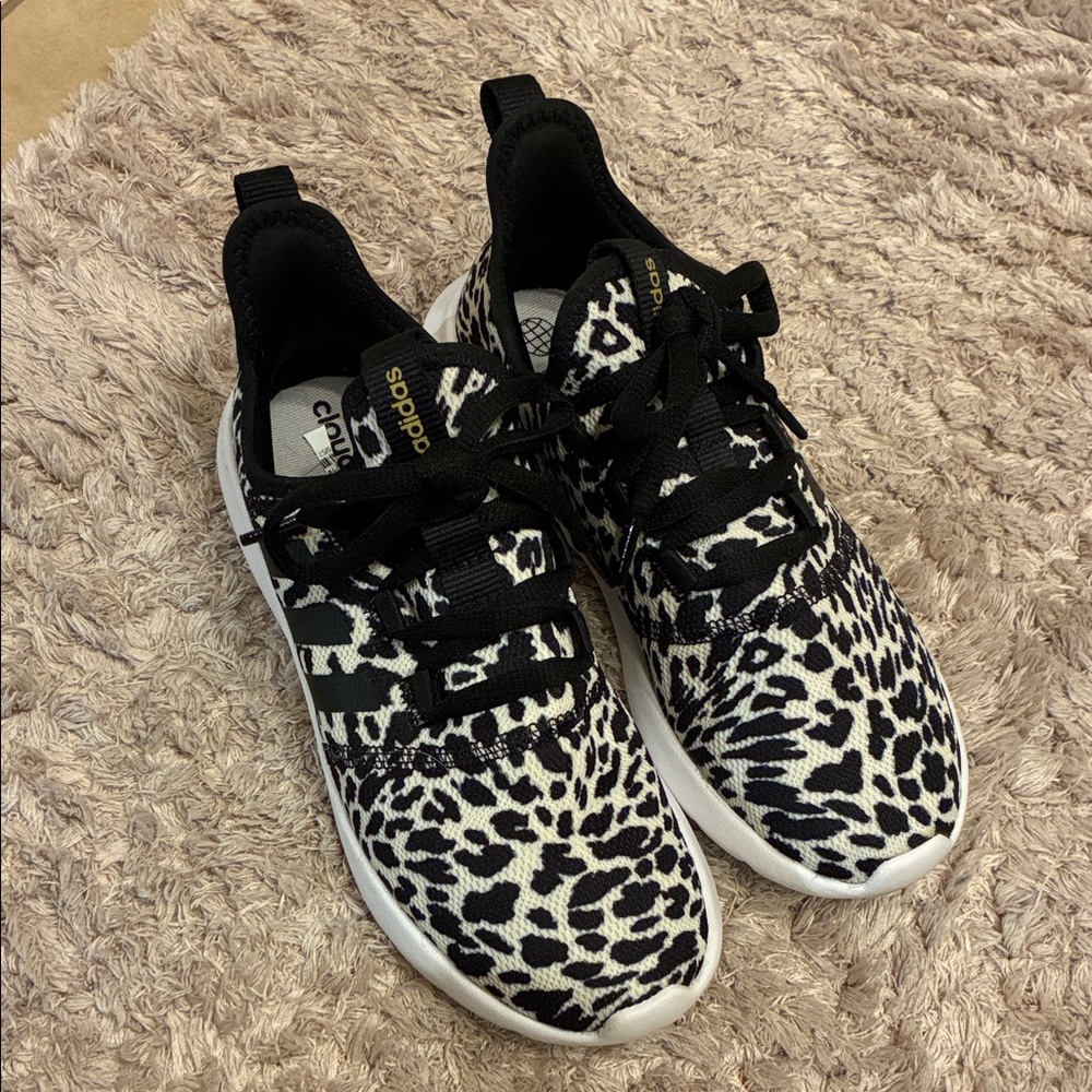 Adidas Cloudfoam Animal Print Sneakers
